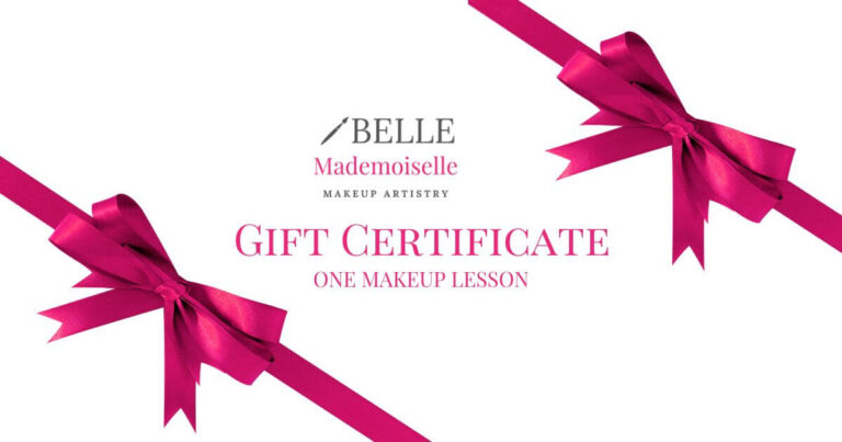 Makeup Lesson Gift Certificate
